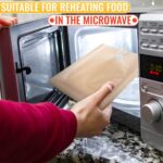 12Pcs Non Stick Toaster Bags Reusable 6.7 x7.5 inch Grilled Cheese Bags Heat Resistant & Easy to Clean Mess Free Toasting Sandwiches Panini & More Compatible with Toaster Oven Microwave & Grill - Image 7