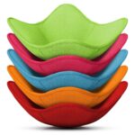 Microwave Bowl Holder Set of 5 Five Color Pack Microwave Bowl Holders for Hot Food 7.5 x7.5 inch Heat Resistant Fabric for Bowls Cups Saucers Machine Washable