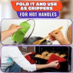 Microwave Bowl Holder Set of 5 Five Color Pack Microwave Bowl Holders for Hot Food 7.5 x7.5 inch Heat Resistant Fabric for Bowls Cups Saucers Machine Washable - Image 6