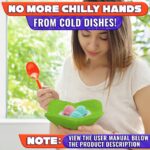 Microwave Bowl Holder Set of 5 Five Color Pack Microwave Bowl Holders for Hot Food 7.5 x7.5 inch Heat Resistant Fabric for Bowls Cups Saucers Machine Washable - Image 7