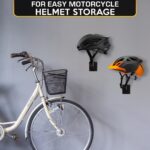 9 Pcs Helmet Holder Wall Mount Reliable Cowboy Hat Holder for Wall Made of Sturdy Metal Easy & Firm Installation for Convenient Storage of Helmets Hats & More 35 Lbs Max Load - Image 7