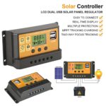 MPPT Solar Panel Regulator Charge Controller Auto Focus Tracking 30-100A 12V/24V - Image 3