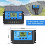 MPPT Solar Panel Regulator Charge Controller Auto Focus Tracking 30-100A 12V/24V - Image 10