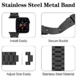 Stainless Steel For Apple Watch iWatch Band 8 7 6 5 4 3 2 SE 38/41/40/42/44/45mm - Image 14