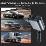 Retractable Car Charger 4 in 1 Fast Car Phone Charger 120W With USB Type C Cable - Image 14