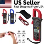 Digital Multimeter Tester AC DC Volt Ohm Amp Clamp Meter Auto Range LCD Handheld - Image 3