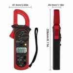 Digital Multimeter Tester AC DC Volt Ohm Amp Clamp Meter Auto Range LCD Handheld - Image 4