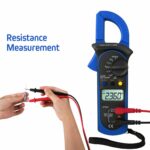 Digital Multimeter Tester AC DC Volt Ohm Amp Clamp Meter Auto Range LCD Handheld - Image 5