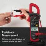 Digital Multimeter Tester AC DC Volt Ohm Amp Clamp Meter Auto Range LCD Handheld - Image 6