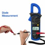 Digital Multimeter Tester AC DC Volt Ohm Amp Clamp Meter Auto Range LCD Handheld - Image 9