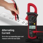 Digital Multimeter Tester AC DC Volt Ohm Amp Clamp Meter Auto Range LCD Handheld - Image 11