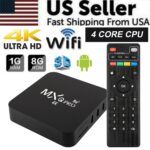 MXQ Pro 4K Ultra HD 64Bit Wifi Android 7.1 Quad Core Smart TV Box Media Player - Image 8