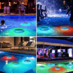 Solar LED RGB Light Outdoor Garden Pond Swimming Pool Floating Waterproof Lamps - Image 5