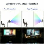 Portable Foldable Projector Screen 16:9 HD Outdoor Home Cinema Theater 3D Movie - Image 6