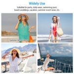 Lace Bathing Suit Cover Up Boho Beach Women Maxi Bikini Sundress Dress Summer US - Image 11