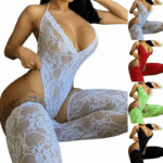 Women Lace Sexy Lingerie Nightwear Babydoll Sleepwear Bodysuit Dress Plus Size - Image 22