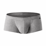 Men's Sexy Underwear Low waist Briefs U Pouch Boxers Striped Shorts Underpants - Image 25