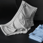 Men's Sexy Underwear Low waist Briefs U Pouch Boxers Striped Shorts Underpants - Image 13