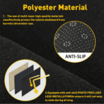 For Toyota Camry 2007-2011 US DashMat Dash Cover Dashboard Mat Car Interior Pad - Image 16