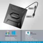 External CD DVD Drive USB 3.0 Writer Burner Player for PC Laptop Windows 11 10 - Image 14