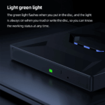 External CD DVD Drive USB 3.0 Writer Burner Player for PC Laptop Windows 11 10 - Image 10