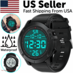Waterproof Digital Sports Watch Military Tactical LED Backlight Wristwatch Men - Image 11