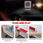 Reflective Trailer Safety Tape Conspicuity Tape Warning Sign Car Truck Red White - Image 6