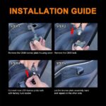 For 00-06 Chevy Tahoe Suburban GMC Yukon XL LED License Plate Light Lamp Pair - Image 3