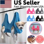 Portable Pet Dog Cat Grooming Hanging Hammock Harness Breathable Groom Helper US - Image 13