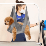 Portable Pet Dog Cat Grooming Hanging Hammock Harness Breathable Groom Helper US - Image 29
