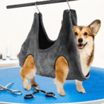 Portable Pet Dog Cat Grooming Hanging Hammock Harness Breathable Groom Helper US - Image 19