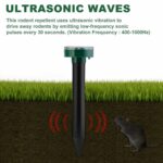 Solar Power Animal Repeller Ultrasonic Mole Pest Cat Mice Rodent Outdoor LED 2PK - Image 8
