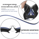 Clear Comfortable Swimming Goggles UV- Anti-Fog Swim Glasses Mirror Adult & Kids - Image 8