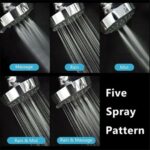 Shower Heads Handheld Spray High Pressure Adjustable Showerhead Top Spray Bath - Image 4
