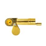 Brass Tobacco Smoking Pipe w/ Stash Storage Cylinder Chamber Metal w/ Lid Bowl - Image 12