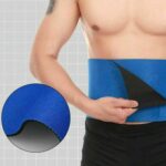Waist Trimmer Belt Sweat Band Wrap Ab Stomach Weight Loss Fat Burner Slimming - Image 11