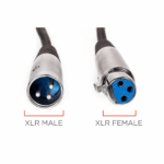 XLR Microphone MIC 3-Pin Male To Female Cable Cord Connector Extension Shielded - Image 6