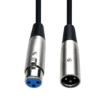 XLR Microphone MIC 3-Pin Male To Female Cable Cord Connector Extension Shielded - Image 16