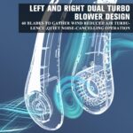 USB Portable Hanging Neck Fan Cooling Air Cooler Little Electric Air Conditioner - Image 4