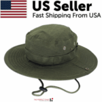 Wide Brim Sun Hat UV Protection Bucket Cap For Hiking Camping Fishing Safari Men - Image 22