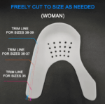 Pair Sneaker Shoe Anti Crease Protector Decreaser Toe Force Creasing Shoes Cover - Image 13