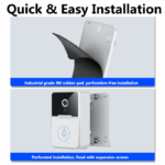 Wireless Security Smart WiFi Doorbell Intercom Video Camera Door Ring Bell Chime - Image 11