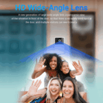 Wireless Security Smart WiFi Doorbell Intercom Video Camera Door Ring Bell Chime - Image 14