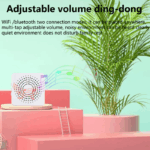 Wireless Security Smart WiFi Doorbell Intercom Video Camera Door Ring Bell Chime - Image 6