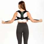 Shoulder Support Adjustable Back Pain Support Posture Corrector Brace Belt Strap - Image 10