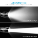 Super-Bright 90000LM LED Tactical Flashlight 5 Modes Zoomable Torch Searchlight - Image 12