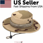 Wide Brim Sun Hat UV Protection Bucket Cap For Hiking Camping Fishing Safari Men - Image 28
