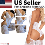 Women Lace Sexy Lingerie Nightwear Babydoll Sleepwear Bodysuit Dress Plus Size - Image 8