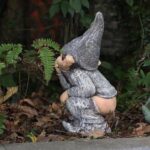 Pooping Naughty Gnome Miniature Statue Funny Resin Dwarf Home Garden Ornament US - Image 7
