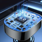 Wireless Car Bluetooth FM Transmitter MP3 Audio USB Charger Adapter Handsfree - Image 2